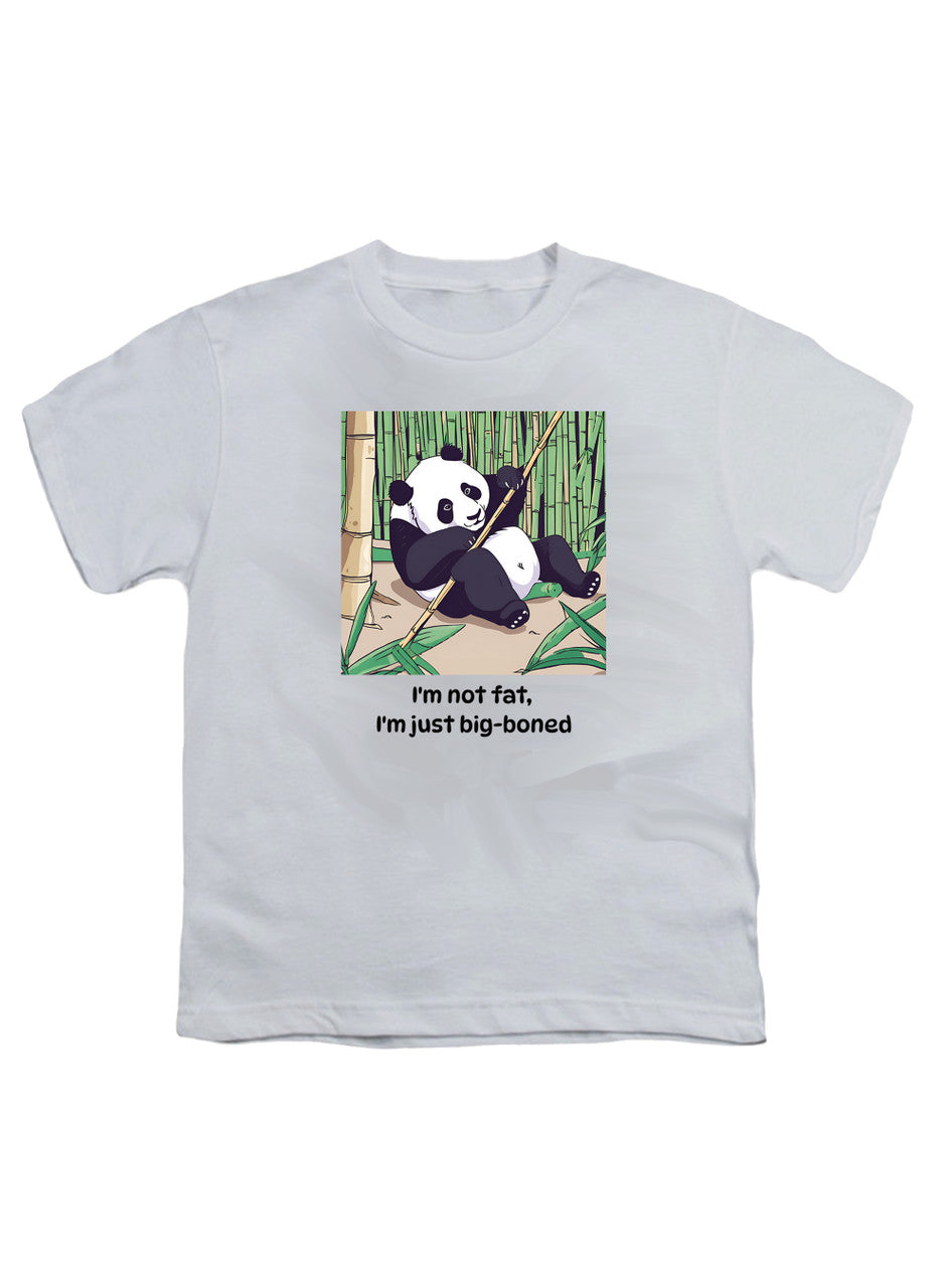 White Playful Panda Youth/Toddler T-Shirt