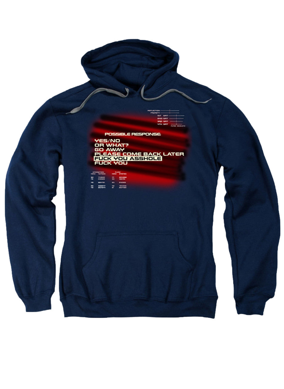 Navy Possible Response Hoodie