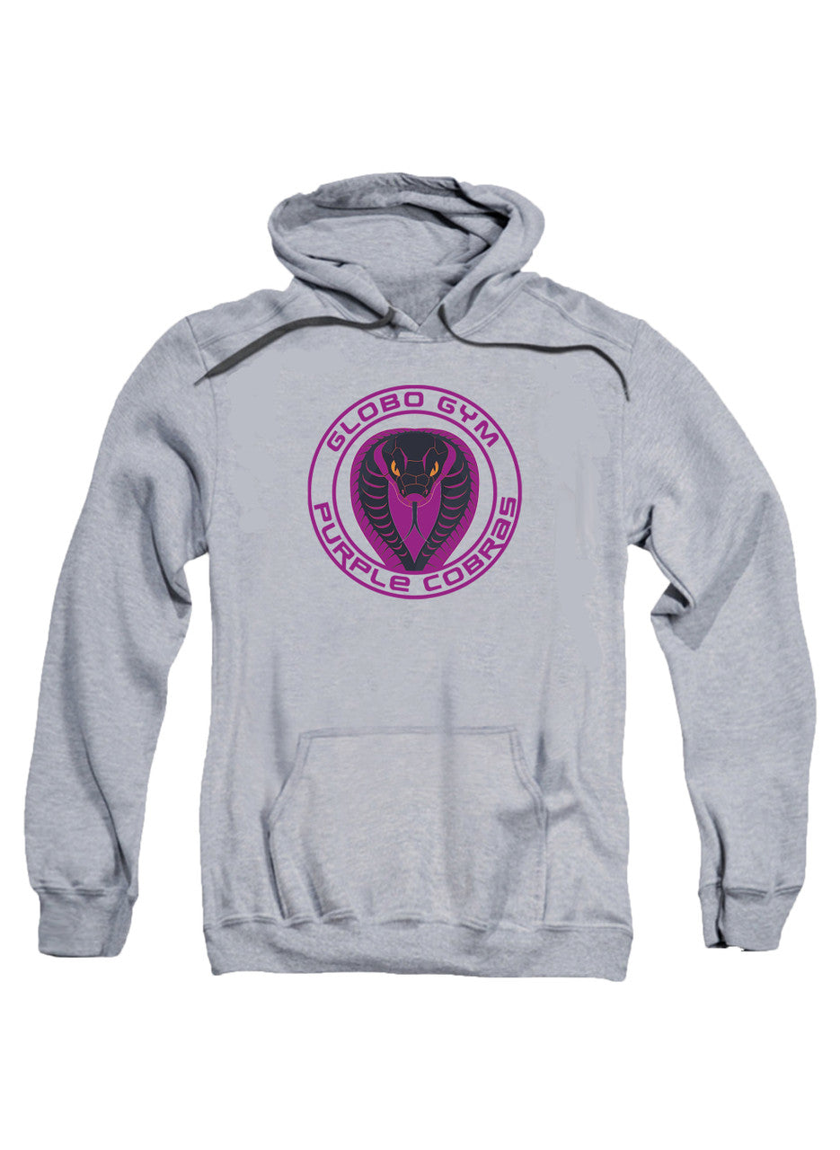 Gray Purple Cobras Hoodie