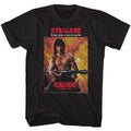 Black Rambo t-shirt featuring a Part II design
