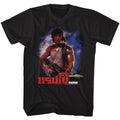 Black Rambo t-shirt featuring a Rambo Unknown design