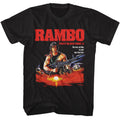 Black Rambo t-shirt featuring a No Man No Law design