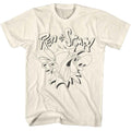 Natural Ren and Stimpy t-shirt featuring a monotone Ren and Stimpy logo design