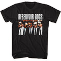 Black Reservoir Dogs t-shirt featuring a Reservoir Dogs character rectangles design