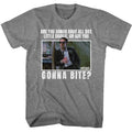 Graphite Heather Reservoir Dogs t-shirt featuring a Reservoir Dogs Little Doggie design