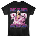 Black Ric Flair t-shirt featuring a Nature Boy Gradient design