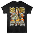 Black Ric Flair t-shirt featuring a Son of a Gun design