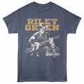 Midnight Riley Green t-shirt in navy heather