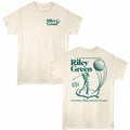 Natural Riley Green t-shirt featuring a Golf design