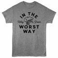 Worst Way Riley Green t-shirt in graphite heather