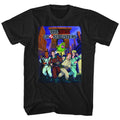 Black The Real Ghostbusters t-shirt featuring a The Real Ghostbusters Poster-Ish design