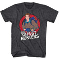 Black Heather The Real Ghostbusters t-shirt featuring a Venkman design
