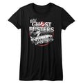 The Real Ghostbusters Ladies T-Shirt - The Car