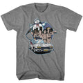 Graphite Heather The Real Ghostbusters t-shirt featuring a The Real Ghostbusters Bustin Buddies design