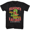 Black The Real Ghostbusters t-shirt featuring a Seasons Eatings design