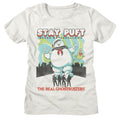 The Real Ghostbusters Ladies T-Shirt - Rgb Stay Puft and Busters