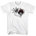 White Rocky t-shirt featuring a Yo Adrian design