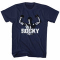 Navy Rocky t-shirt featuring a Rocky Classic Rocky design