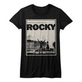 Rocky Ladies T-Shirt - Million to One - Black
