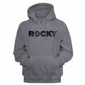 Gunmetal heather Rocky pullover hoodie featuring a Classic Logo design