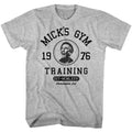 Gray Heather Rocky t-shirt featuring a Rocky Training design