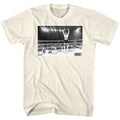 Natural Rocky t-shirt featuring a Rocky Yippee design