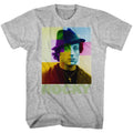 Gray Heather Rocky t-shirt featuring a Rocky Colorful Rocks design