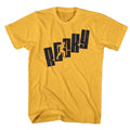 Ginger Rocky t-shirt featuring a Rocky Name Steps design