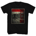 Black Rocky t-shirt featuring a Rocky Faded design