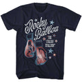 Navy Rocky t-shirt featuring a Rocky Rbstallion design