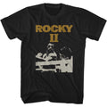 Black Rocky t-shirt featuring a Rocky Rockytwo design