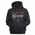 Charcoal heather Rocky pullover hoodie featuring a Mick's Gym Boxing Philly design