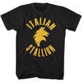 Black Rocky t-shirt featuring a Rocky Rocky Simple Stallion design