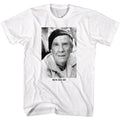 White Rocky t-shirt featuring a Rocky III Mickey design
