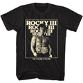 Black Rocky t-shirt featuring a Rocky Rocky 3 Italian Stallion design