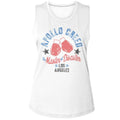 Rocky Ladies Muscle Tank - Rocky Master of Disaster - White