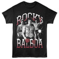 Black Rocky t-shirt featuring a Rocky Rocky Balboa design