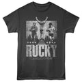 Smoke Gray Rocky t-shirt featuring a Rocky Rocky Established 1976 design