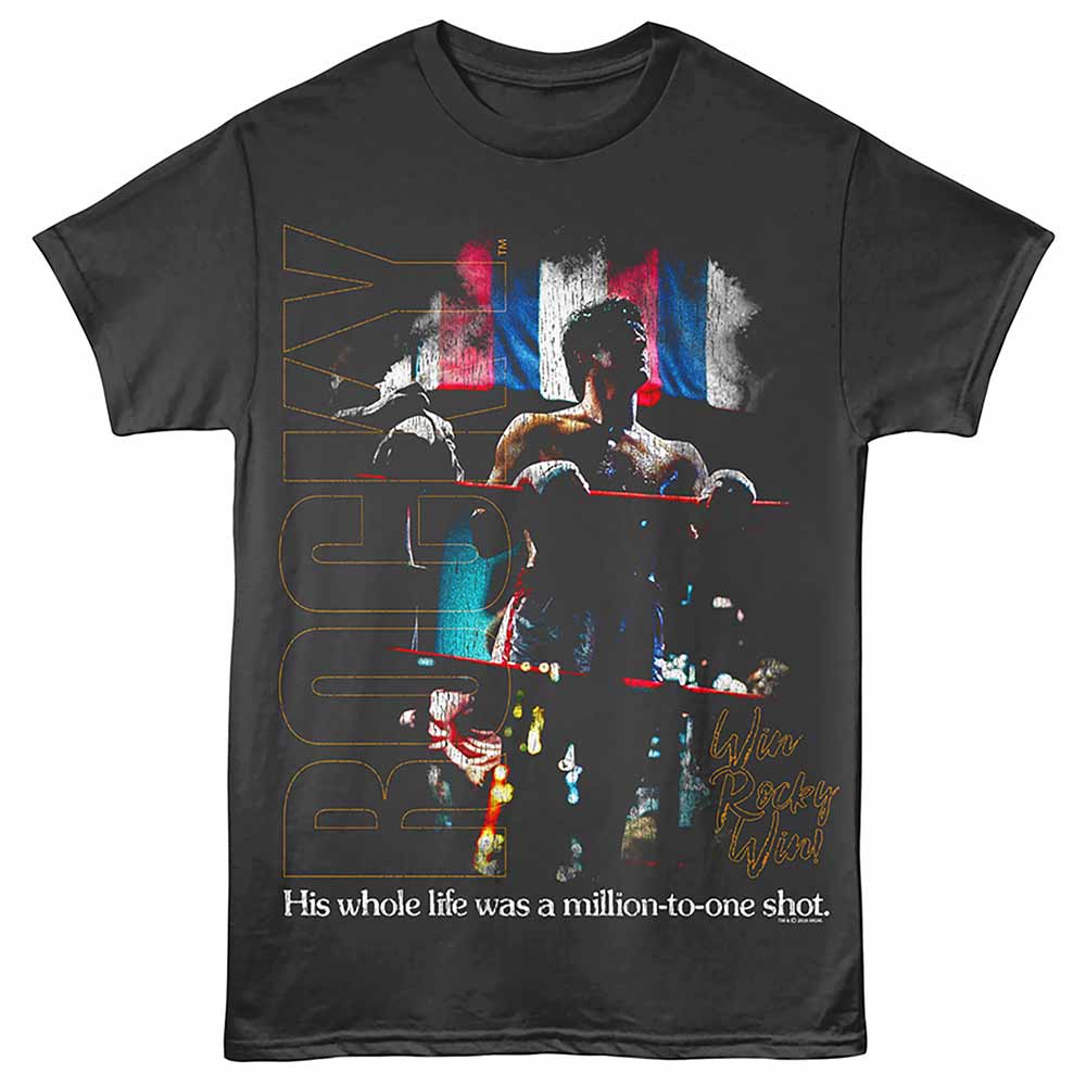 Million to One Rocky t-shirt in smoke