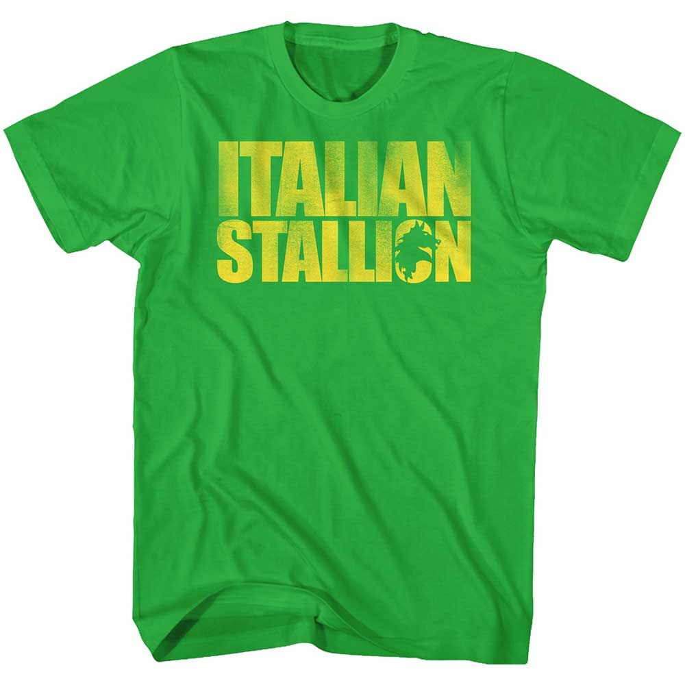 Kelly Green Rocky t-shirt featuring a Rocky Italian Green design