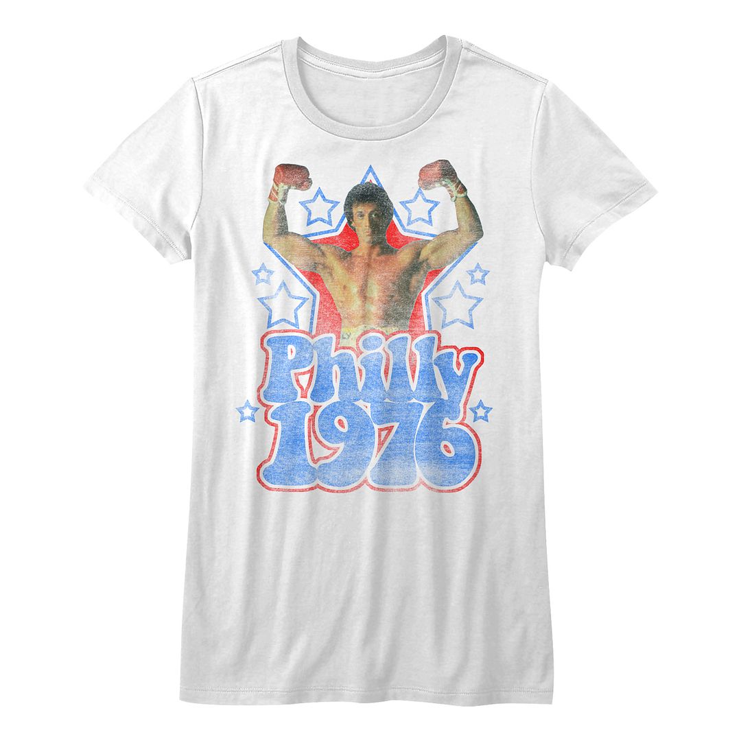 Rocky Ladies T-Shirt - Philly 1976