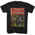 Black Return of the Living Dead t-shirt featuring a Tales from Trioxin comic design