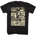 Black Rosa Parks t-shirt featuring a Bus Boycott flyer design