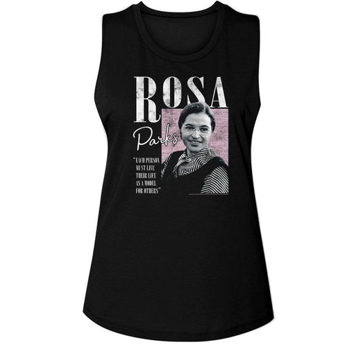 Rosa Parks Ladies Muscle Tank - Model for Others