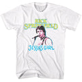 White Rick Springfield t-shirt featuring a Jessie's Girl design