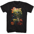 Black Rob Zombie t-shirt featuring a Rob Zombie Halloween design