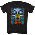 Black Rob Zombie t-shirt featuring a Rob Zombie Blue Beast design
