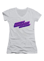 White Ridiculously Good Looking Juniors V-Neck T-Shirt