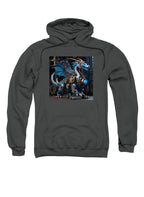 Charcoal Robot Dragon Hoodie