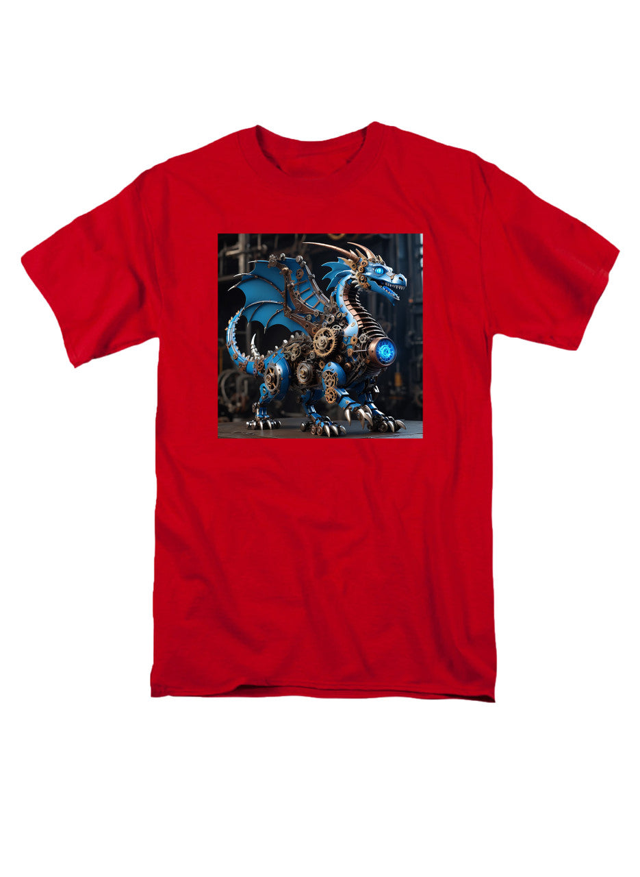 Red Robot Dragon T-Shirt